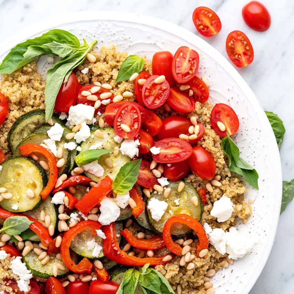 Quinoa Salad with Roasted Vegetables